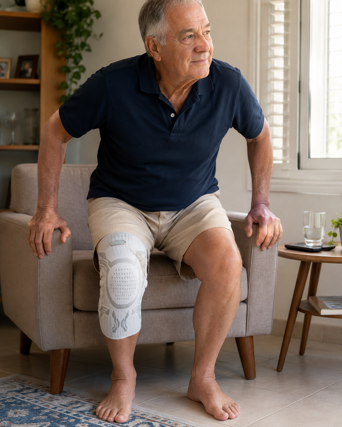 שרוול הברך Knee+ שנקנה עבור בן משפחה
